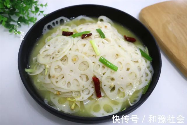 藕片|炒藕片,怎么做才能洁白又脆嫩?才知道,原来有这么多小技巧