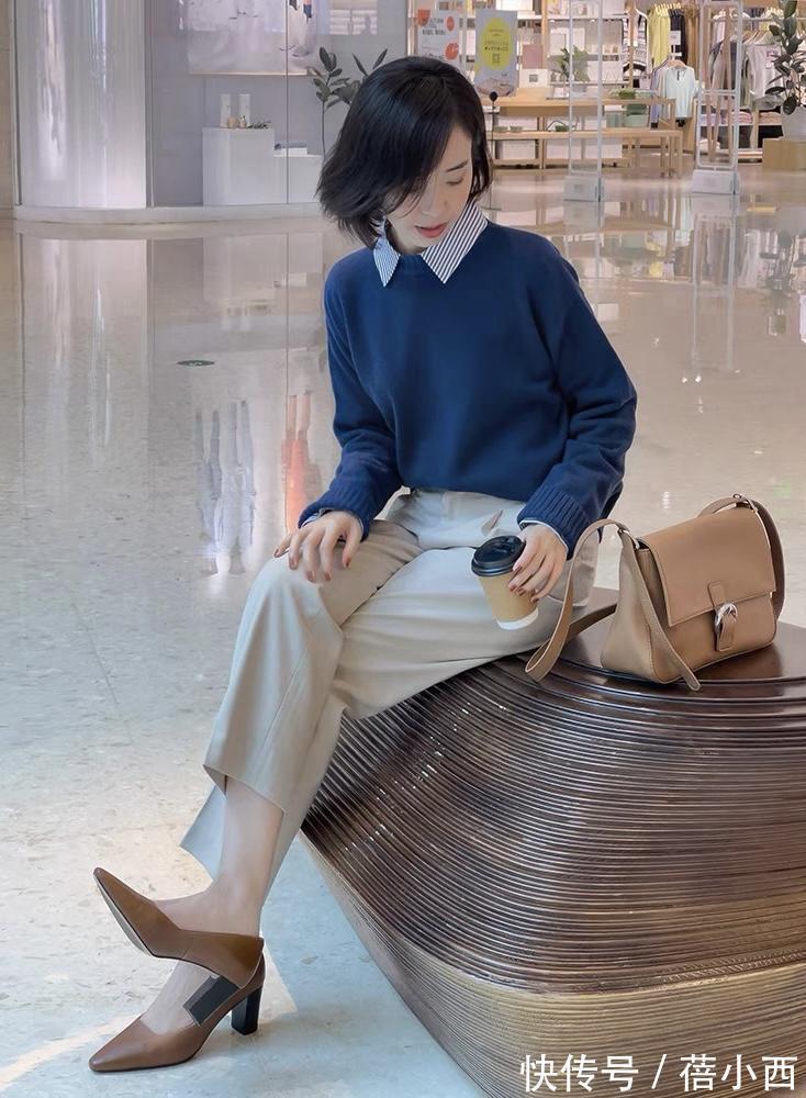 毛衣 奔三奔四的女人,建议多穿“毛衣”,搭配半身裙裤子大衣都很高级