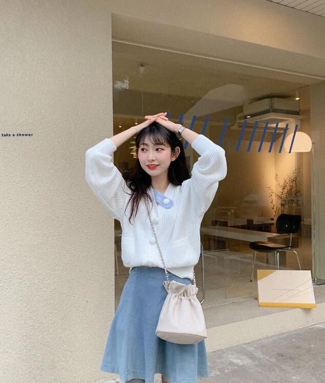 春日|韩国ins时尚博主的清爽穿搭 春日里的元气搭配look