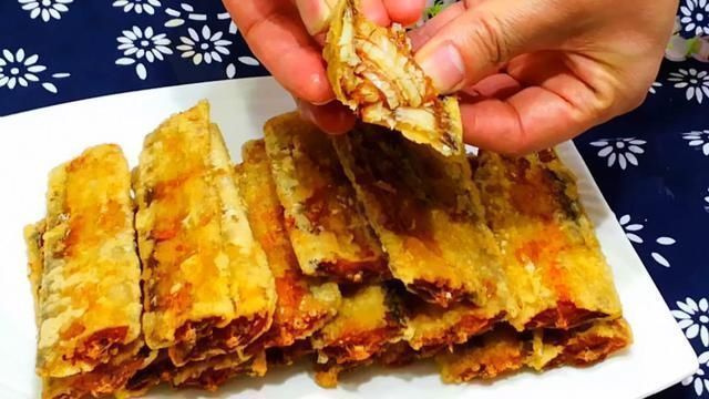 炸带鱼,有人用面糊,有人用淀粉,大厨全不对这才是正确做法