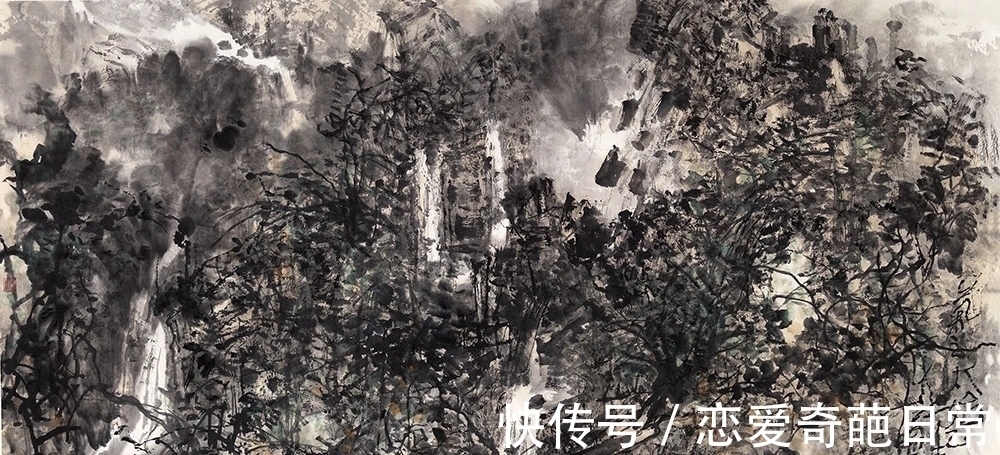 水墨|怡情水墨|马继忠山水画