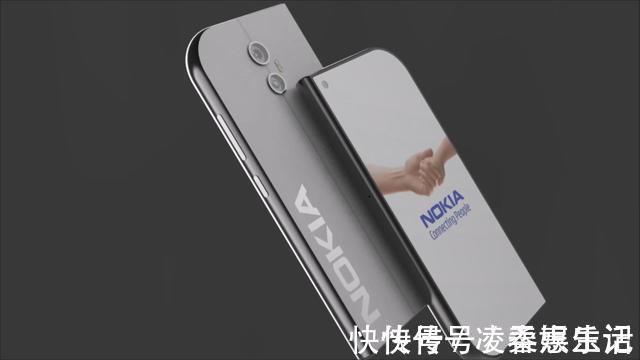高通|新诺基亚7610概念图：柳叶刀直面屏配单打孔，颜值真的很高