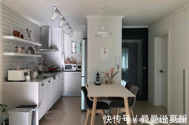 衣帽间|这套76平小房子,上了年纪却充满人情味!狭窄的厨房,一丝不苟!