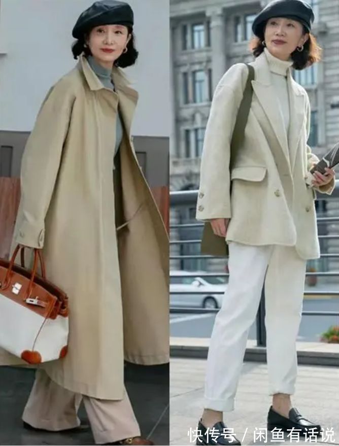 牛仔裤|女人到了50就别穿打底裤了,学三木妈妈多穿这4种裤子,更显气质