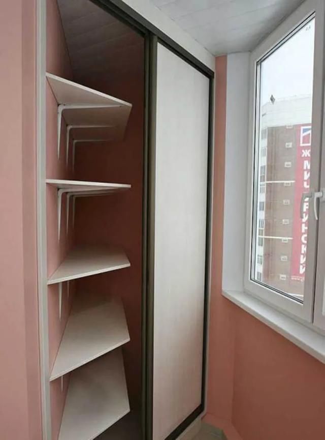 柜子|越来越多的人阳台柜子斜着装,不挡光不挡风,朋友看完都要回家学