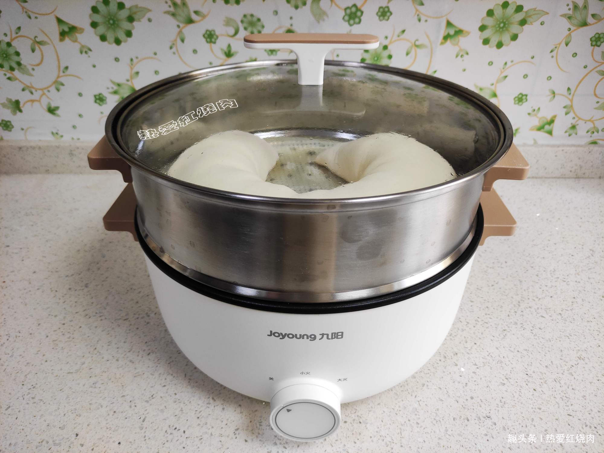 肉馅儿|包子总是捏不好，干脆放弃改做它吧！一准又白又胖又暄腾还格外香