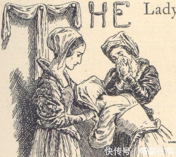 英国女王$西方名画里面的悲情角色,历史上第一位惨遭斩首的英国女王