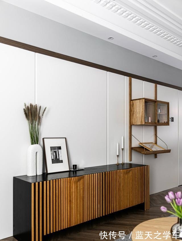 空间|121㎡美式与北欧的邂逅,许你一座城中的温暖港湾!