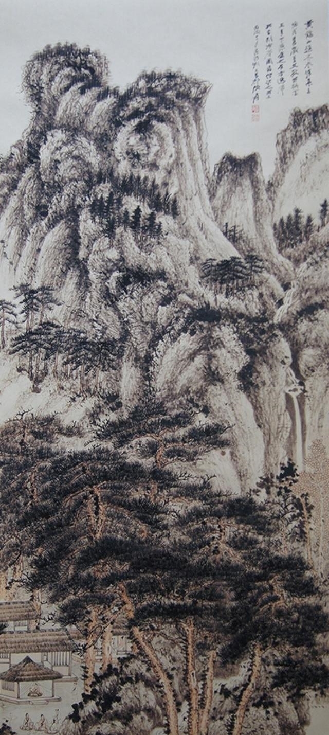 名画&墨之溅笔也以灵,笔之运墨也以神,墨非蒙养不灵!