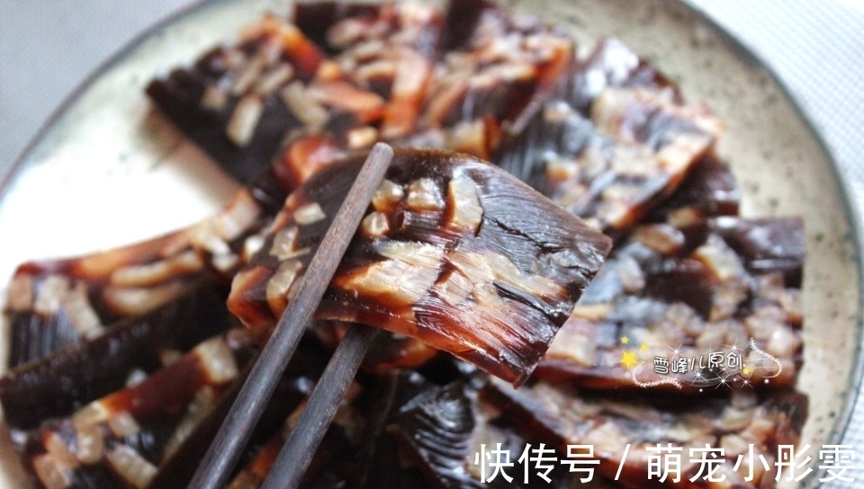 猪皮|它价格比猪肉低,10块钱做一盆切切就上桌,看到最后:果然是简单