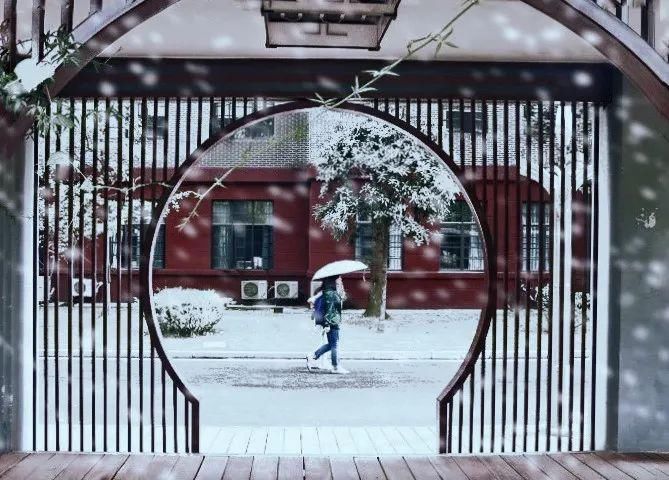 下雪|如果，雪落川大！