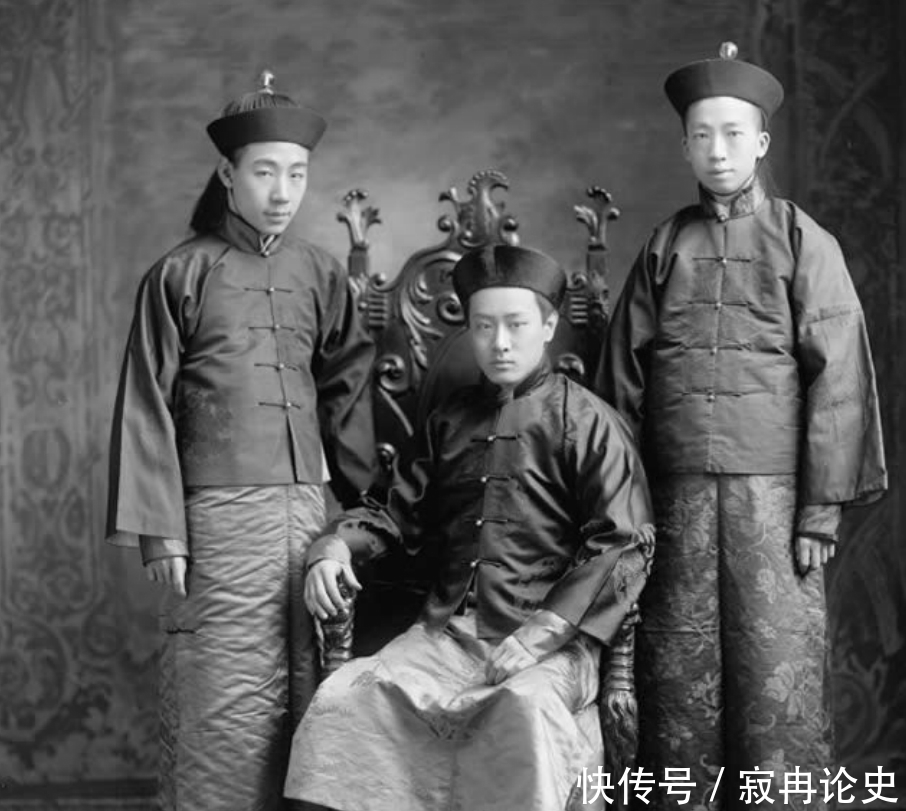 清俊|晚清铁帽子王爷奕劻家族老照片：儿子清俊帅气，儿媳漂亮惊艳！