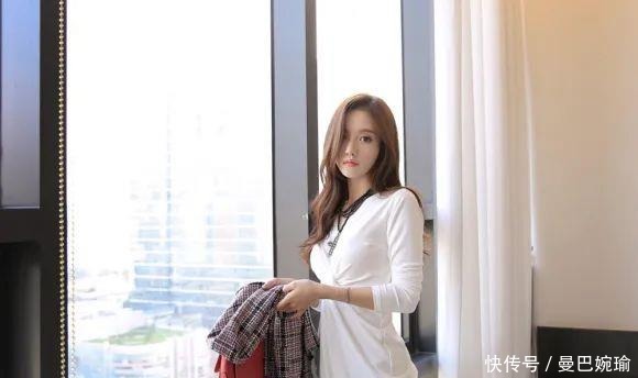 长袖|美人美图孙允珠:初秋皮特时尚V领长袖上衣!