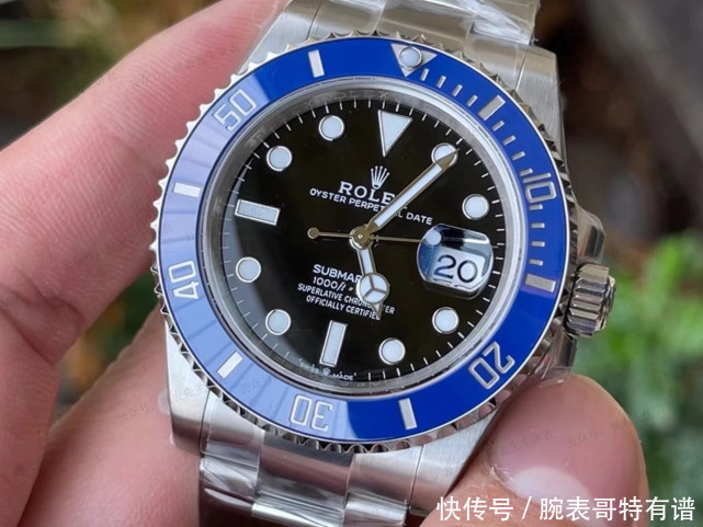 蓝水鬼?新配色?VS劳力士41mm蓝水鬼黑盘蓝圈