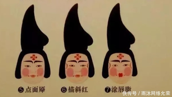 究竟|唐朝妆容究竟什么样？佟丽娅的唐妆脸上有伤痕，其实是正宗的
