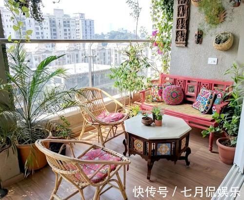 闲人|这样的阳台,那院子我也不换,美得太过分,今生只做个闲人了!