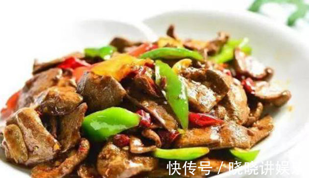 美食推荐酱香鱿鱼、彩椒炒肝、麻婆豆腐、香芹炒粉丝的做法