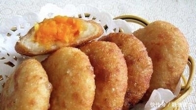 称赞|不用面粉,不放水,做外脆里软的炸糕,软糯香甜,大厨吃过都称赞
