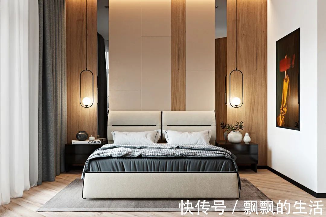 温馨|100㎡现代简约,不规则的三房户型,开放式格局,自然而温馨