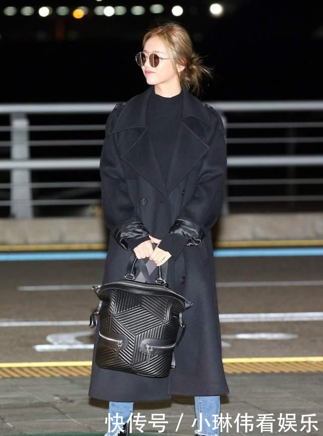 洋气|大衣+打底裤已成“过去式”,学女明星们这样穿,不仅显瘦还洋气