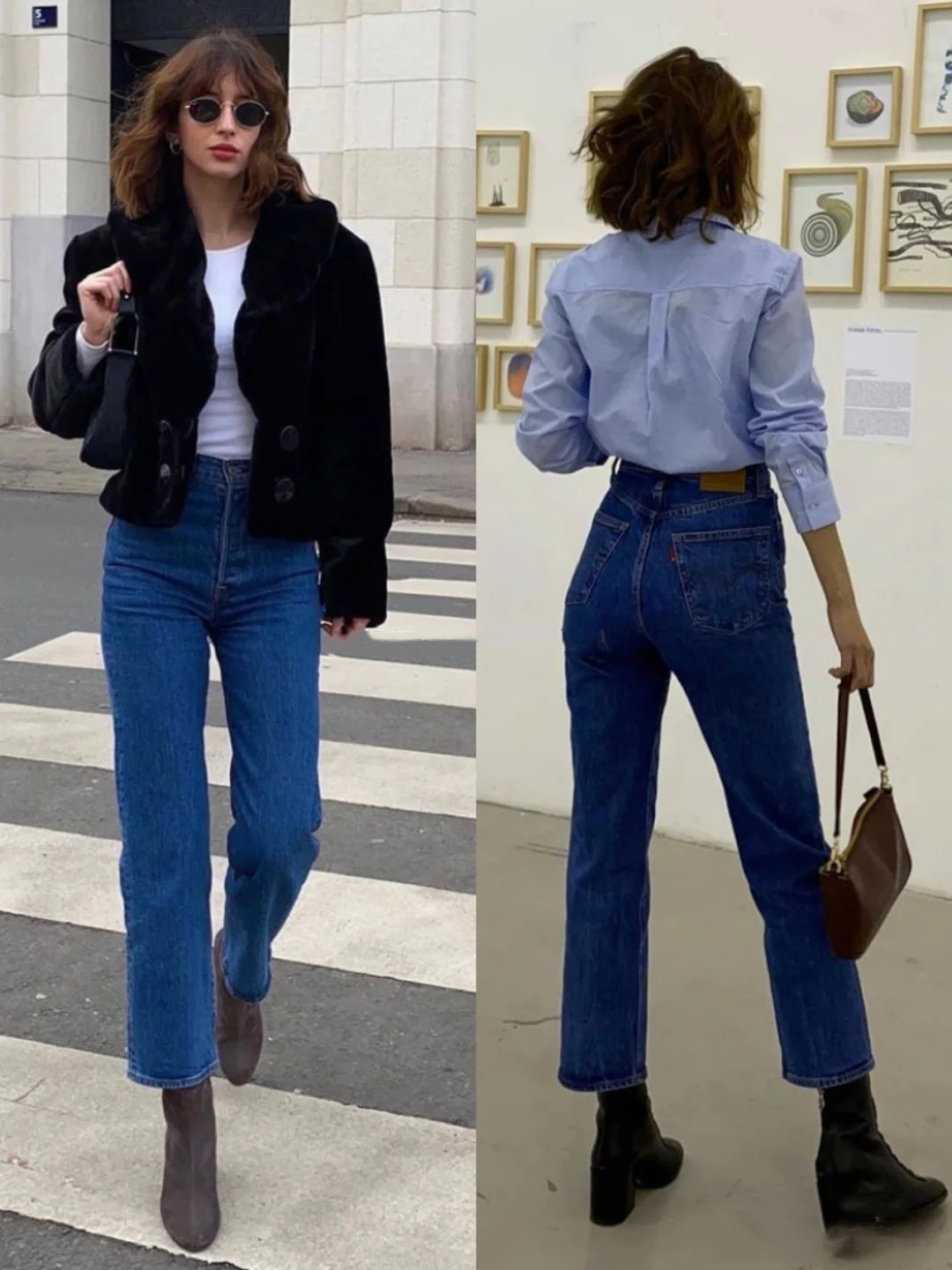 温暖的春天穿浪漫的衣服很应景, 法式穿搭慵懒又时髦, 建议收藏