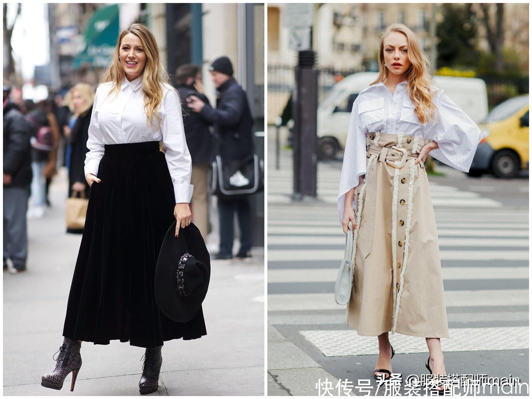 胯宽腿粗的女孩，试试这条“伞裙”，遮肉显瘦两不误