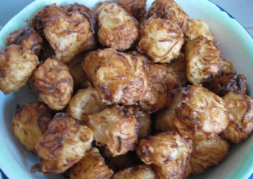 炸萝卜丸子，盐渍还是焯水？多加2样，丸子外酥里嫩，放凉不发硬