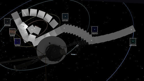 旅行者 已飞225亿公里,旅行者1号拍的最后一张照片,为什么使人沉思