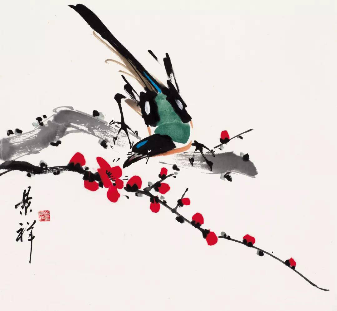 湘潭师范学院!翰墨丹青展风采——画家曾景祥花鸟画作品欣赏