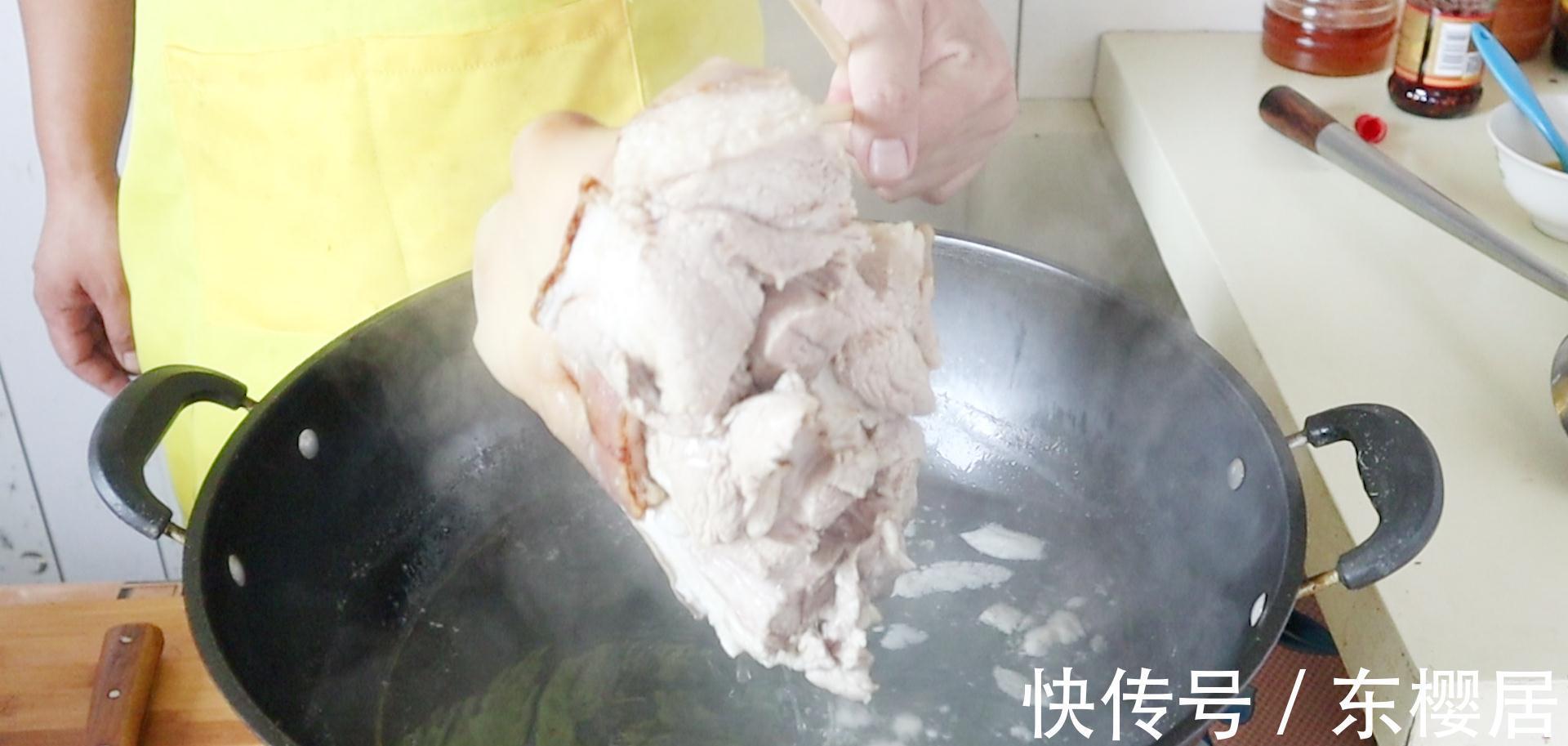 云外客|红烧猪肘子,直接煮就错了,大厨教你正确做法,做出饭店的味道