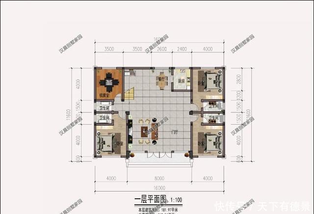 新中式|新中式别墅经久耐看有韵味，二层三层设计挑空客厅美观又大气