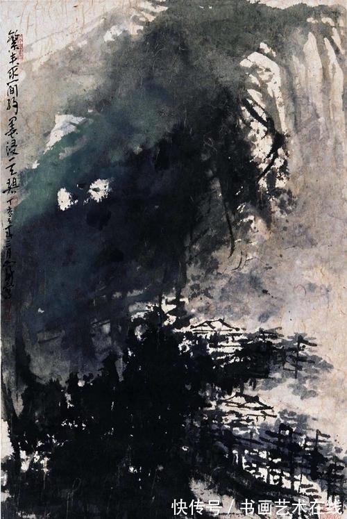 朱祖国#崔如琢、陈家泠、朱祖国,纵览山河之美、当代山水画名家