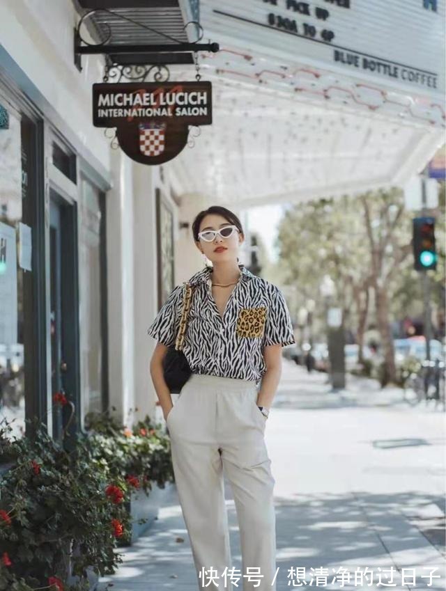 上衣 今年服饰不用买太多,有一件“豹纹单品”就够了,洋气时髦又吸睛!