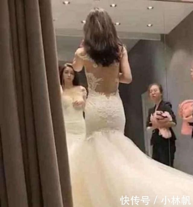 小姐姐|新娘穿上婚纱像芭比娃娃,拉开帘子的一瞬间,网友:女神级别