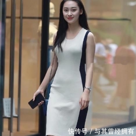 小姐姐的无袖连衣裙,轻松成为迷倒众人的气质女神