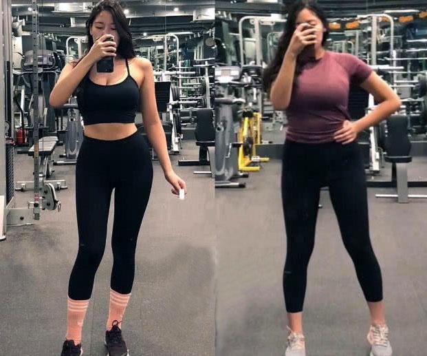 身材|她年龄已经37岁,坚持健身减掉15斤体重,前后改变很大!