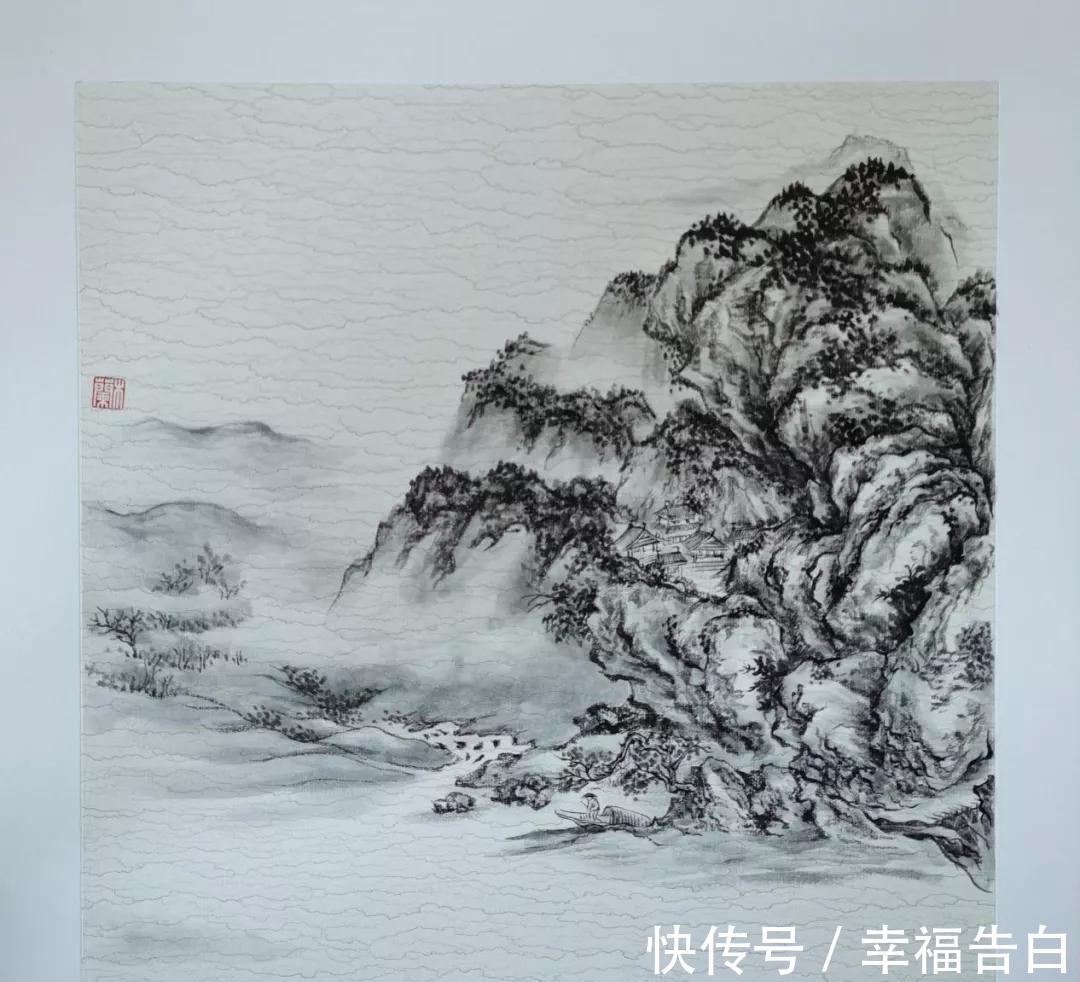 师法|北师大书画协会会长李木兰:笔墨青山作品鉴赏