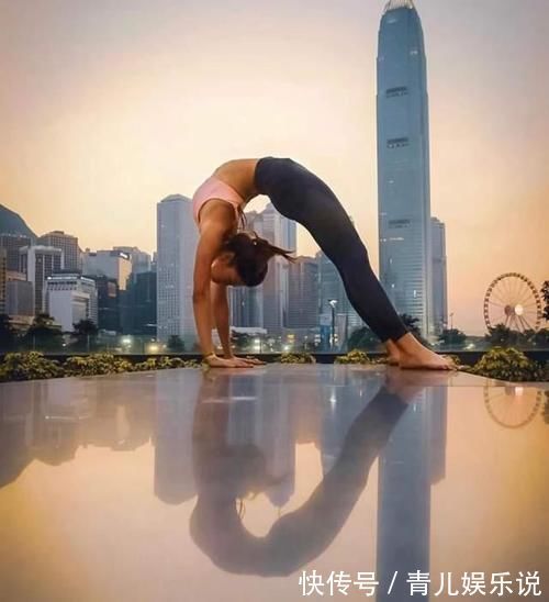 气质|杨昆瑜伽·后弯练得好，一定人美气质好