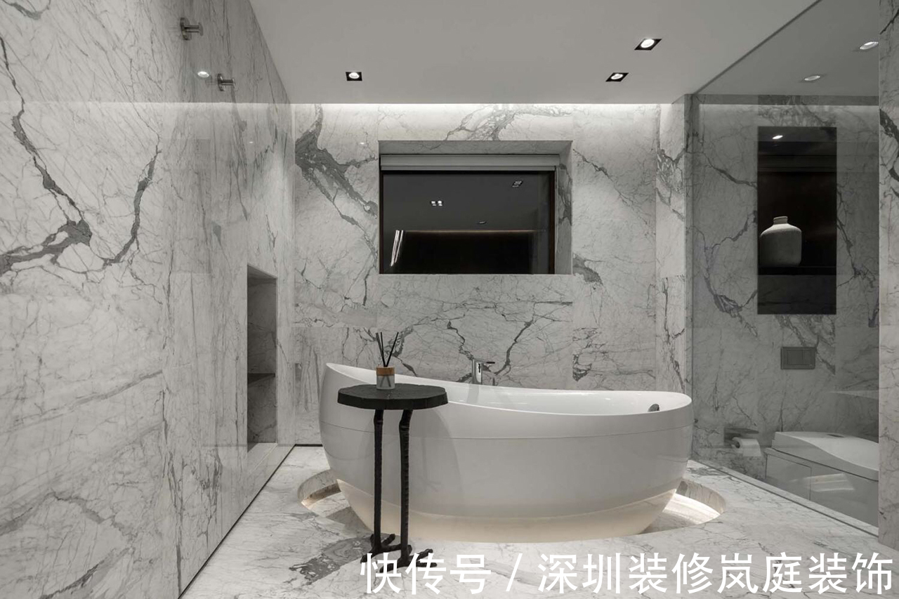 装修|深圳装修：海纳公馆184㎡现代简约，简洁却不失设计感！