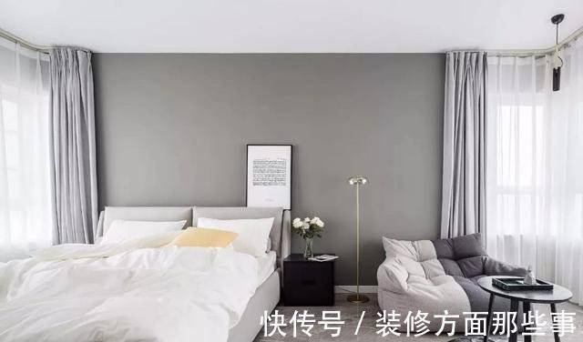 卧室|117平现代风三居室，把书房塞进客厅、把电视放过道