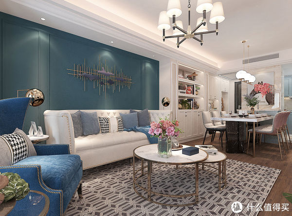 玄关|看了她家的轻奢风装修,羡慕了,全屋低调、内敛又不失高贵和奢华