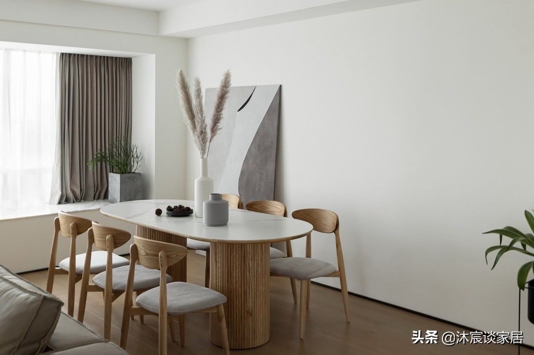 空间|她的极简新房,135平方米横厅结构,室内简洁干净,尽显轻松自然