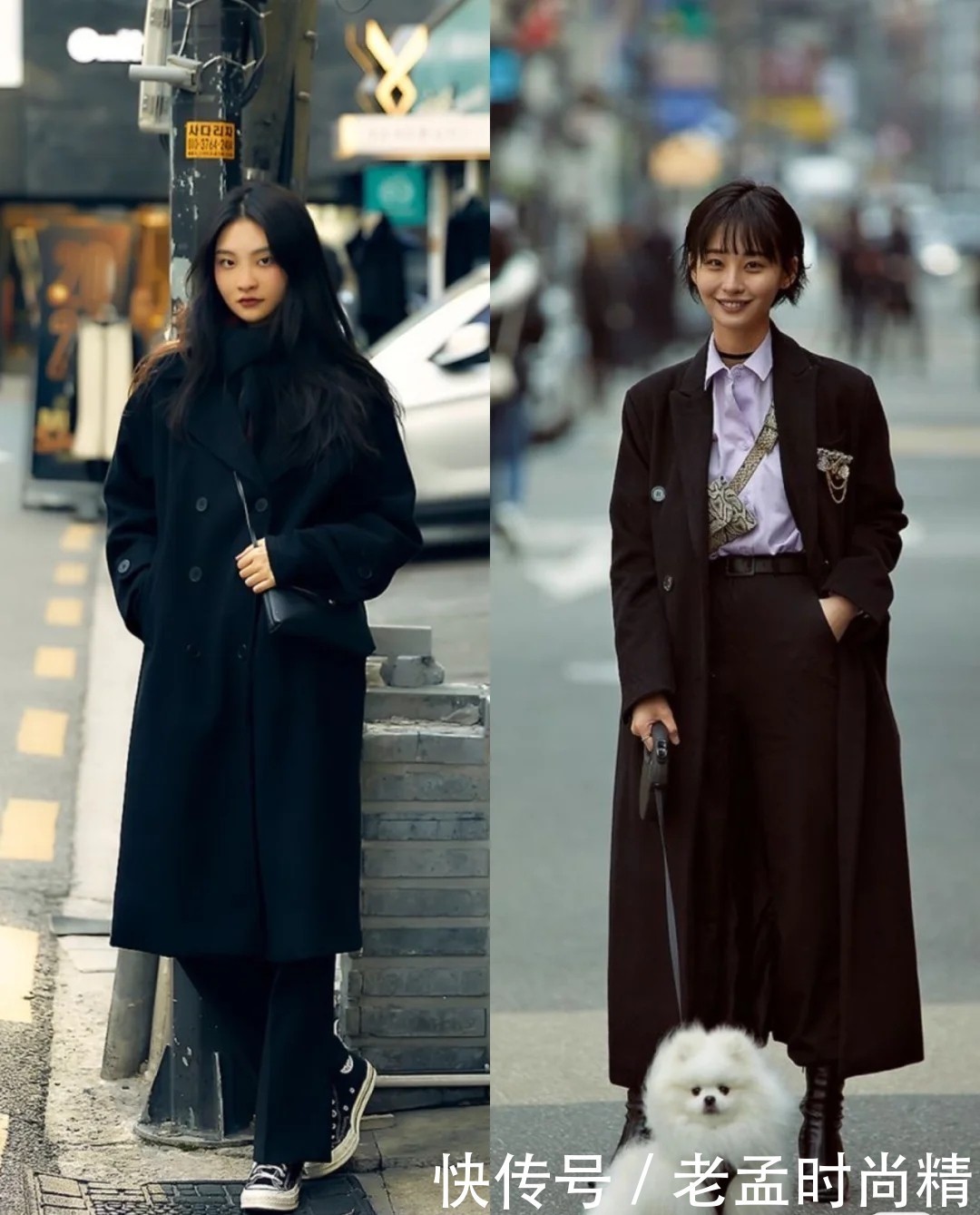 搭配|永不过时的黑色大衣, 今冬这样搭配更时髦! 回头率满满