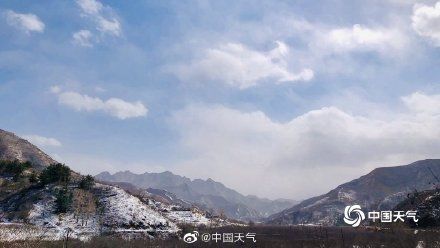 美！北京延庆雪后景色如水墨画卷