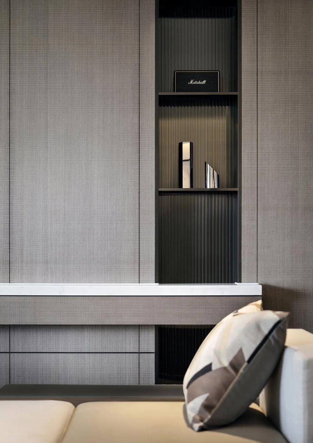 现代|138㎡现代轻奢风就得这么装,空间层次分明,舒适又高级