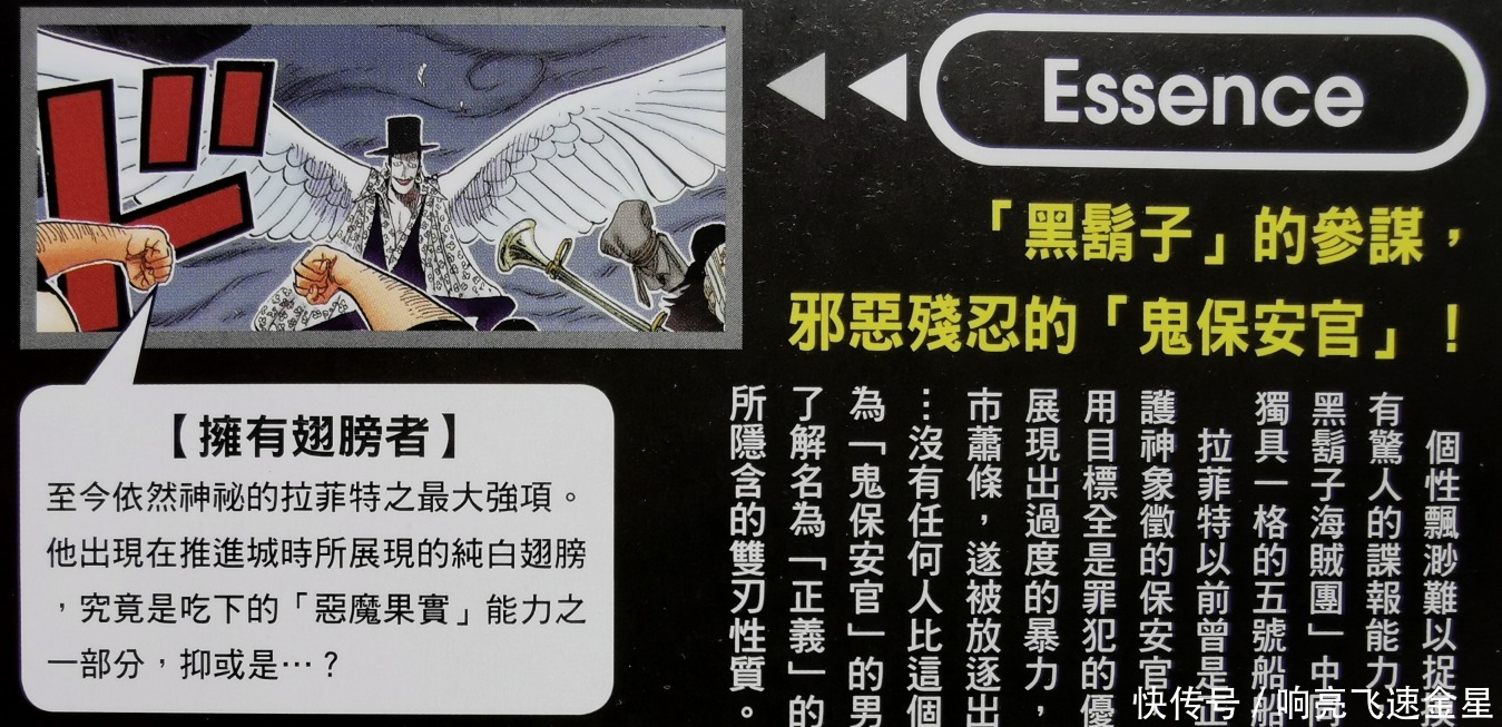海贼王|海贼王官方资料黑胡子海贼团的智囊航海士,“魔鬼保安”拉斐特!