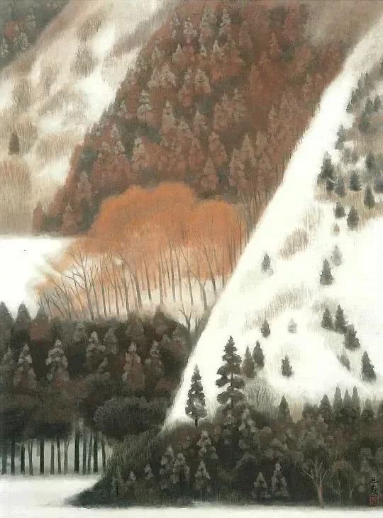 力量|这个日本人的风景画,有治愈的力量!