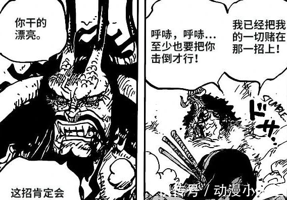 五皇|海贼王1010漫画:五皇名副其实,索隆“鬼气·九刀流”得到认可