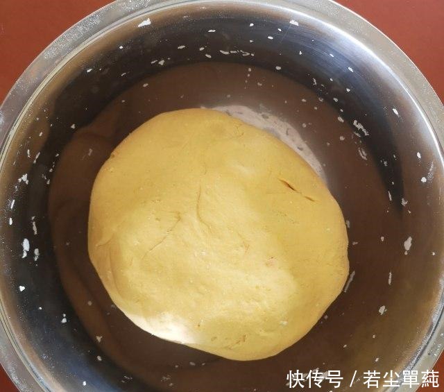 南瓜馒头，吃了太久的白馒头，今天换个品种！