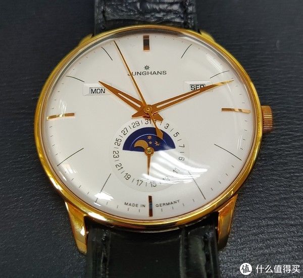 月相盘|小众手表分享（七）——荣汉斯（JUNGHANS）全历月相表